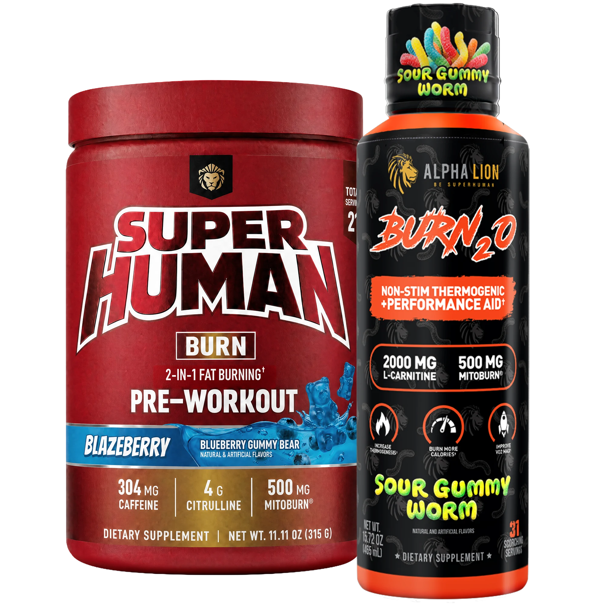 Stubborn Fat Loss Stack - 12 Alphalion