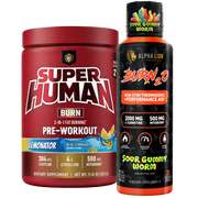 Stubborn Fat Loss Stack Sour Gummy Worm (Sour Gummy Worm) / Lemonator (Blue Lemonade) - Alpha Lion