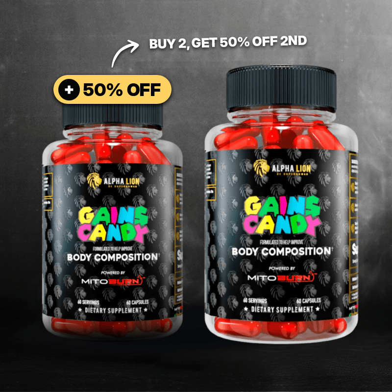 GAINS CANDY™ MITOBURN®  - Calorie Burn Amplifier † - BOGO Offer Alphalion