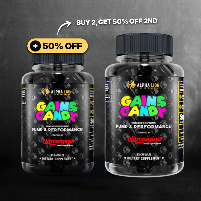 Gains Candy™ Nitrosigine® - BOGO Offer Alphalion