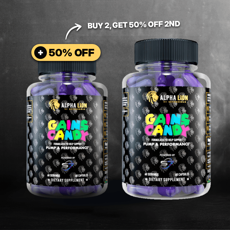 GAINS CANDY™ S7®  - Pump & Performance - BOGO Offer Alphalion