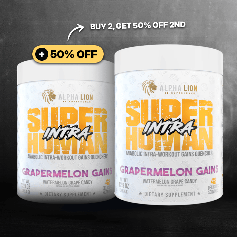 SUPERHUMAN INTRA - BCAA/EAA Formula - BOGO Offer Alphalion