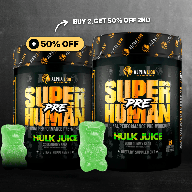 SUPERHUMAN® PRE-WORKOUT - Original Performance Pre-Workout† - BOGO Offer Alphalion
