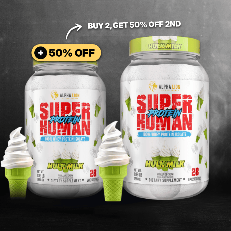SUPERHUMAN PROTEIN - WHEY PROTEIN ISOLATE - BOGO Offer Alphalion