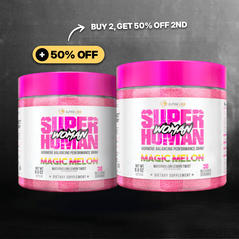 SUPERHUMAN® WOMAN - Hormone Balancing Performance Drink - BOGO Offer Alphalion