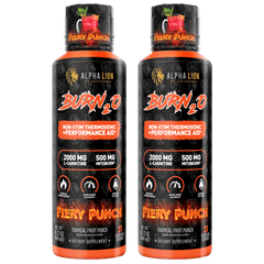 BURN2O 2x Pack Fiery Punch / Fiery Punch - Alpha Lion