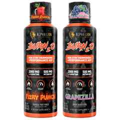 BURN2O 2x Pack Grapezilla / Fiery Punch - Alpha Lion