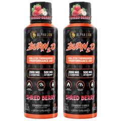 BURN2O 2x Pack Shred Berry / Shred Berry - Alpha Lion