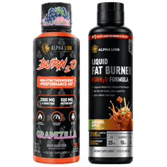 BURN2O 2x Pack Grapezilla / Caramel Apple