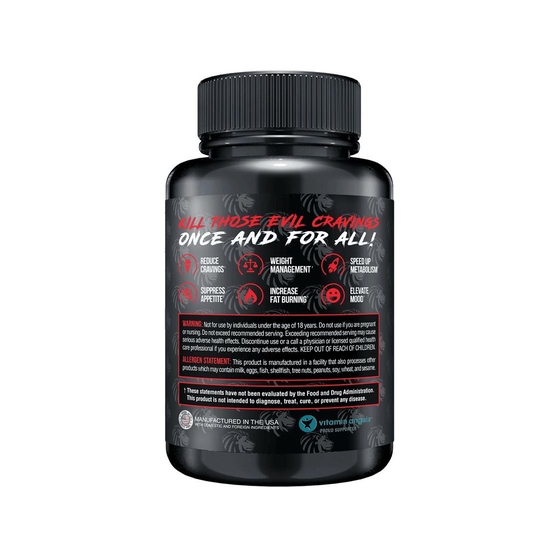 CRAVINGS KILLER - Appetite & Cravings Suppressant † - 10 Alphalion