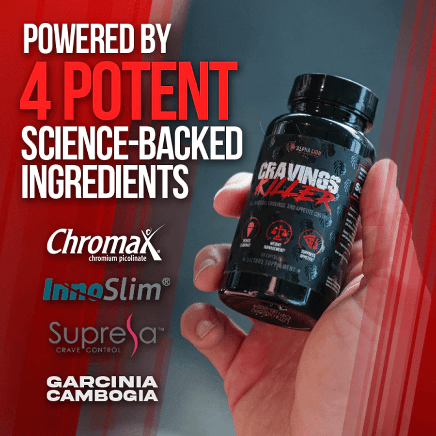 CRAVINGS KILLER - Appetite & Cravings Suppressant † - 5 Alphalion