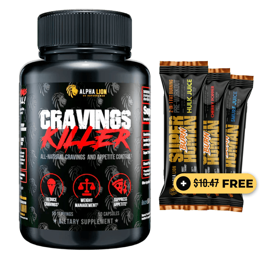 CRAVINGS KILLER - Appetite & Cravings Suppressant † - 11 Alphalion