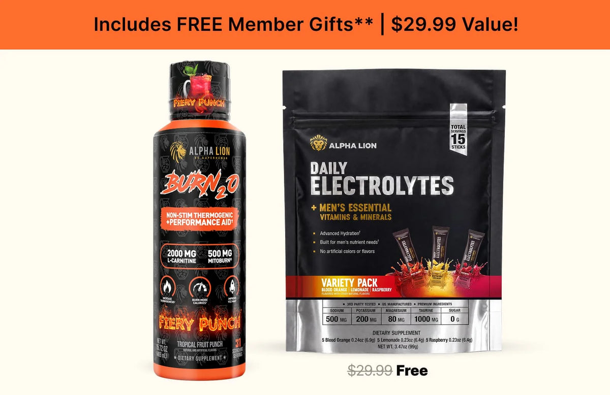 Burn2O 1 bottle with free Daily Electrolytes