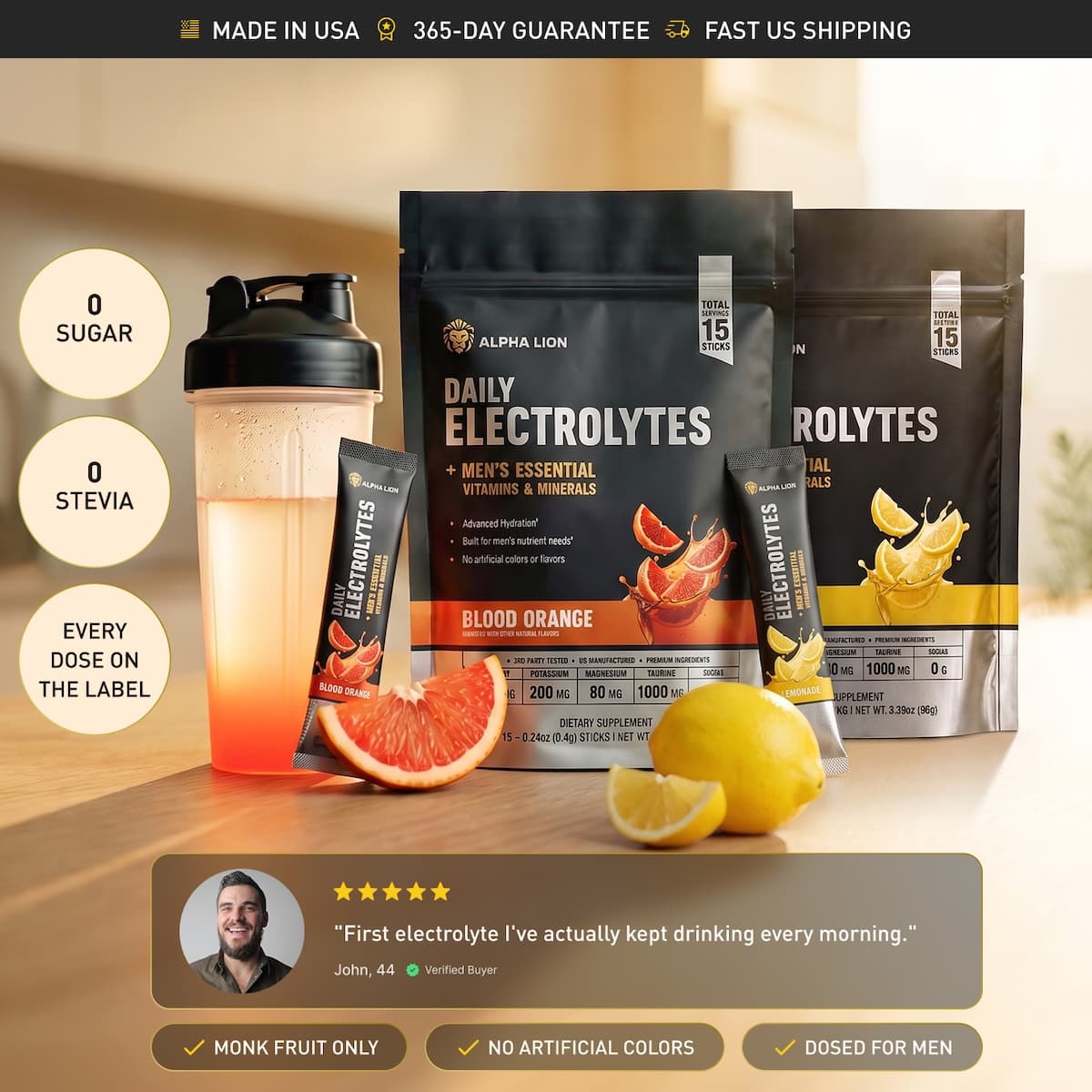 Daily Electrolytes. - Alpha Lion