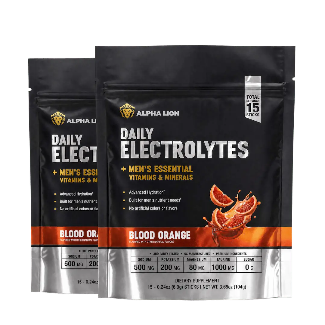 Daily Electrolytes Blood Orange / 2x Pack - Alpha Lion