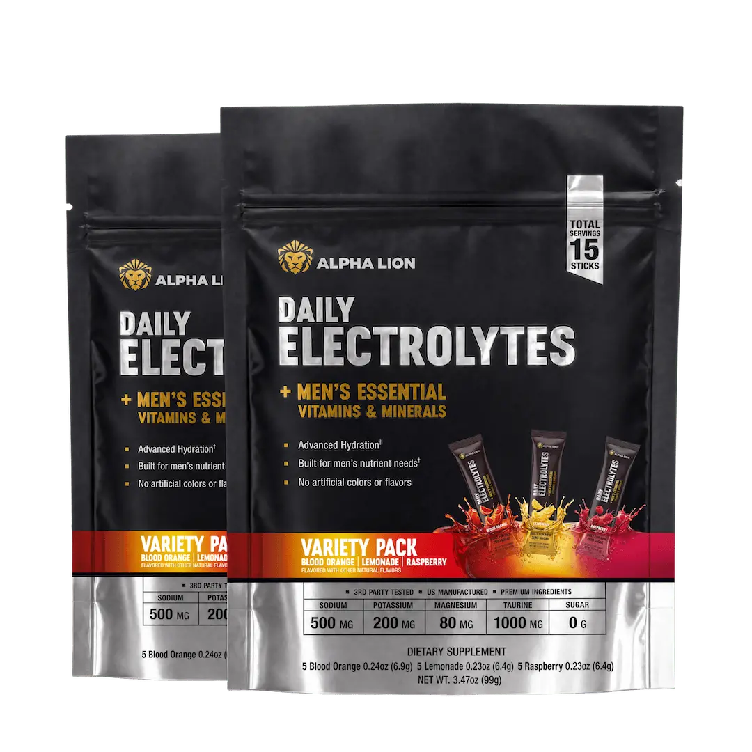 Daily Electrolytes. Variety Pack / 2x Pack - Alpha Lion