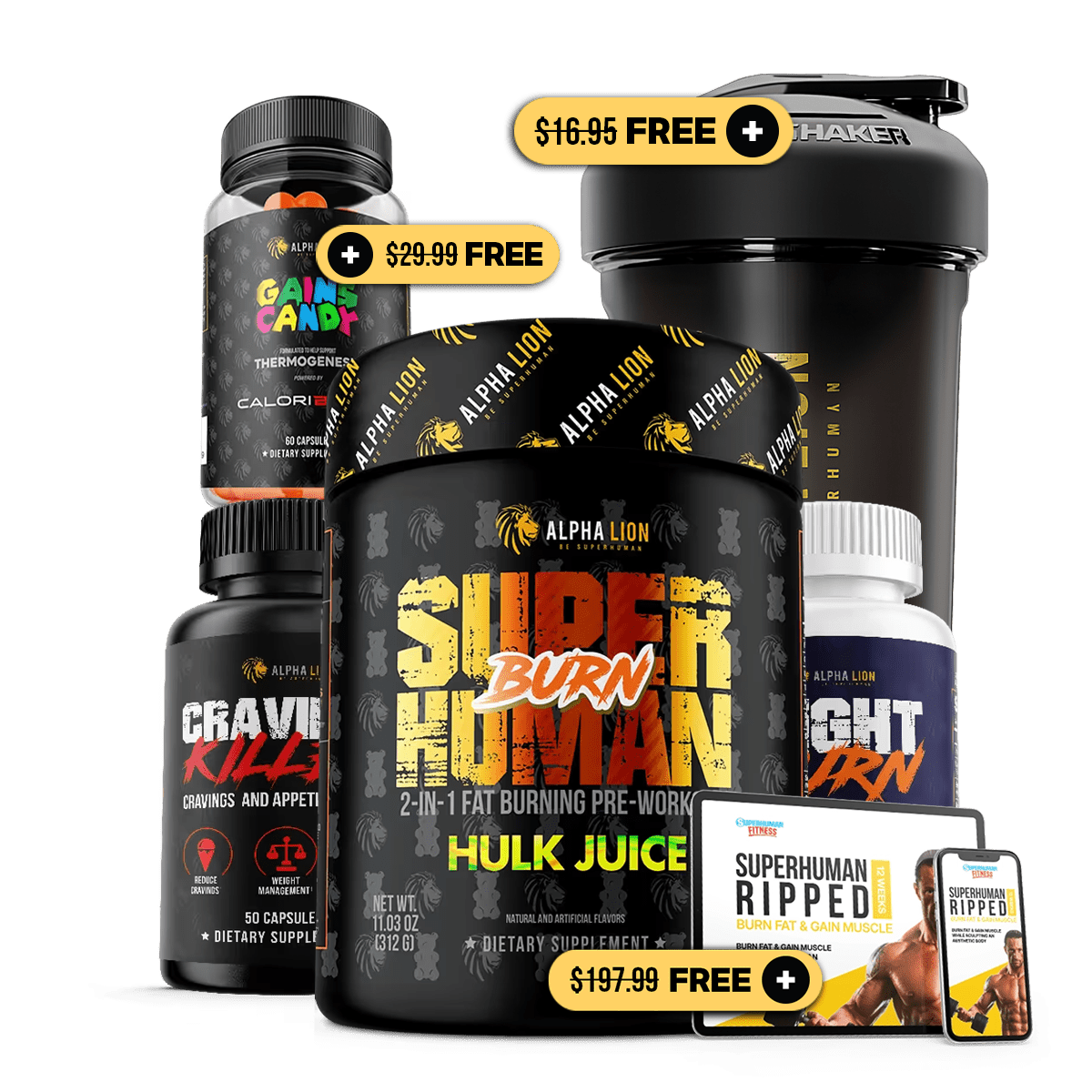 DAD BOD DESTROYER STACK - Alpha Lion