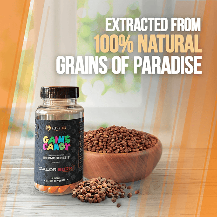 GAINS CANDY™ CALORIBURN®  - Burn More Calories† - 4 Alphalion