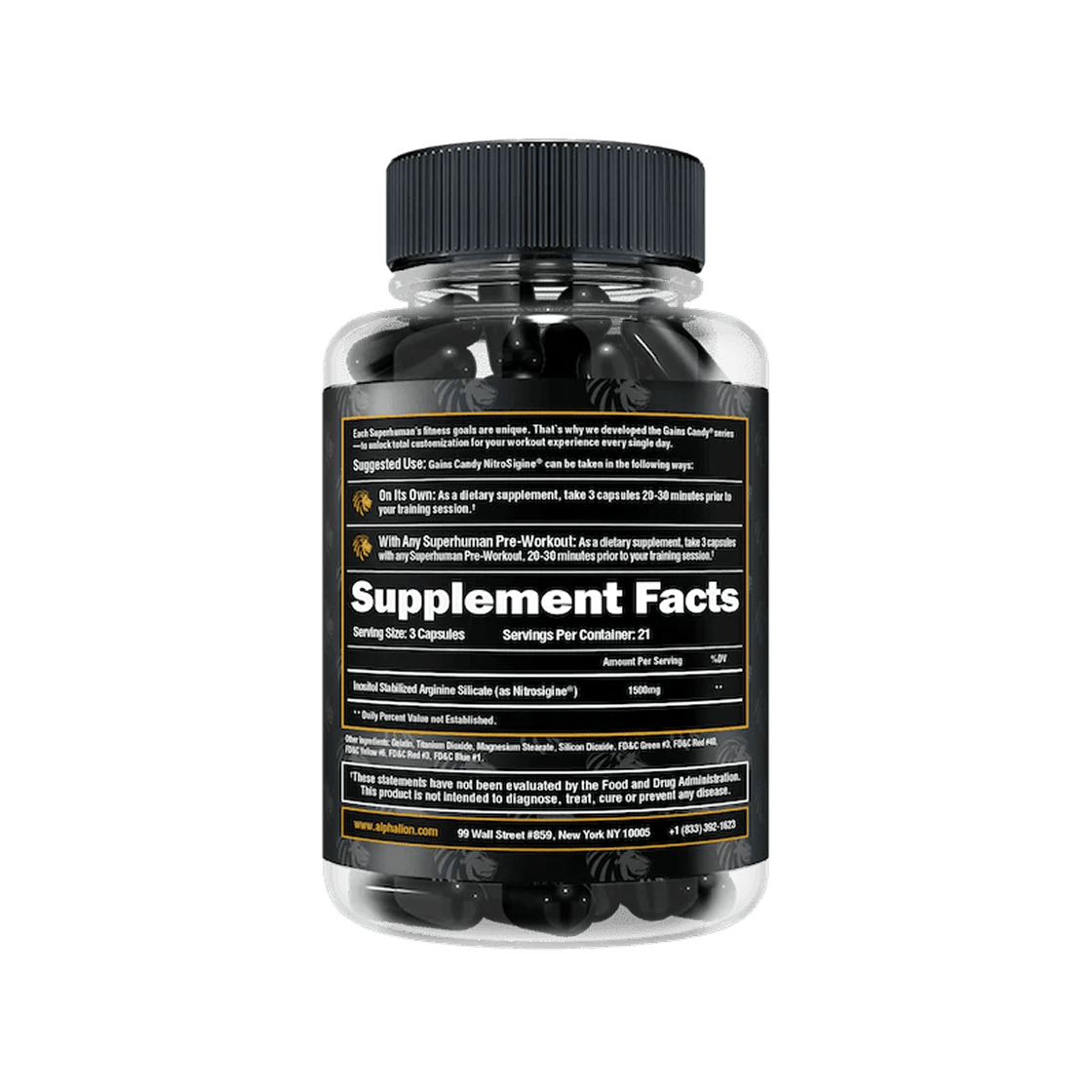 Gains Candy™ Nitrosigine® - 2 Alphalion