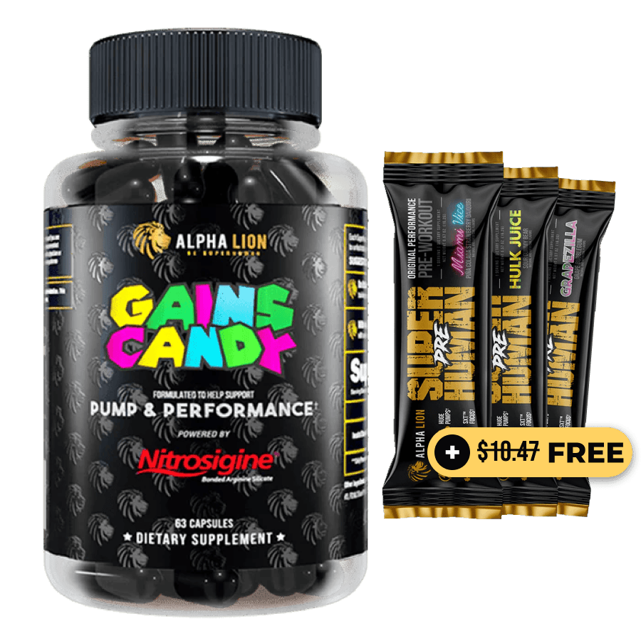 Gains Candy™ Nitrosigine® - 7 Alphalion