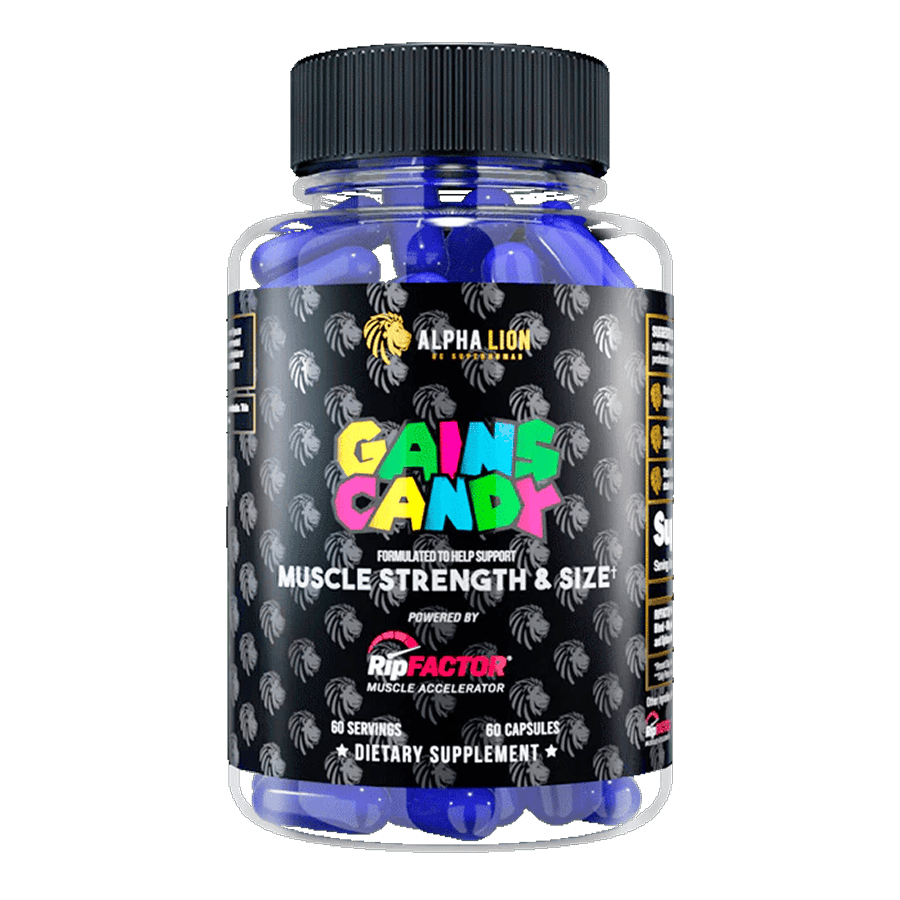 GAINS CANDY™ RIPFACTOR®  - Increase Muscle Strength & Size† - Alpha Lion