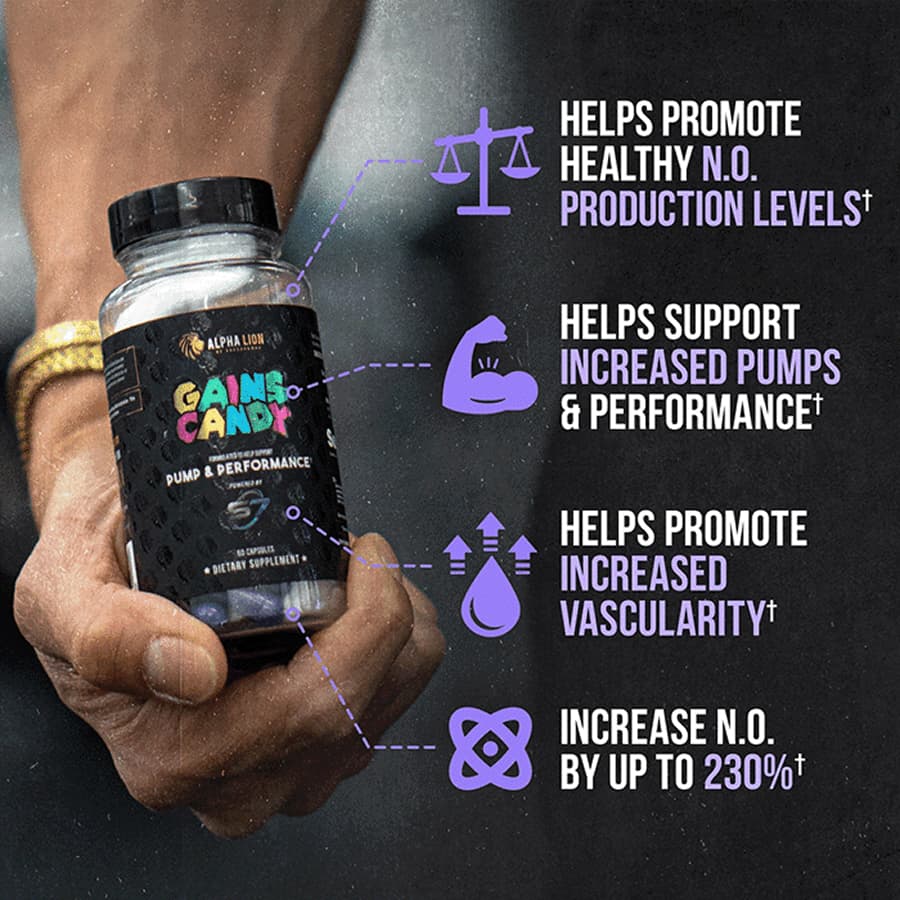 GAINS CANDY™ S7®  - Pump & Performance - 4 Alphalion