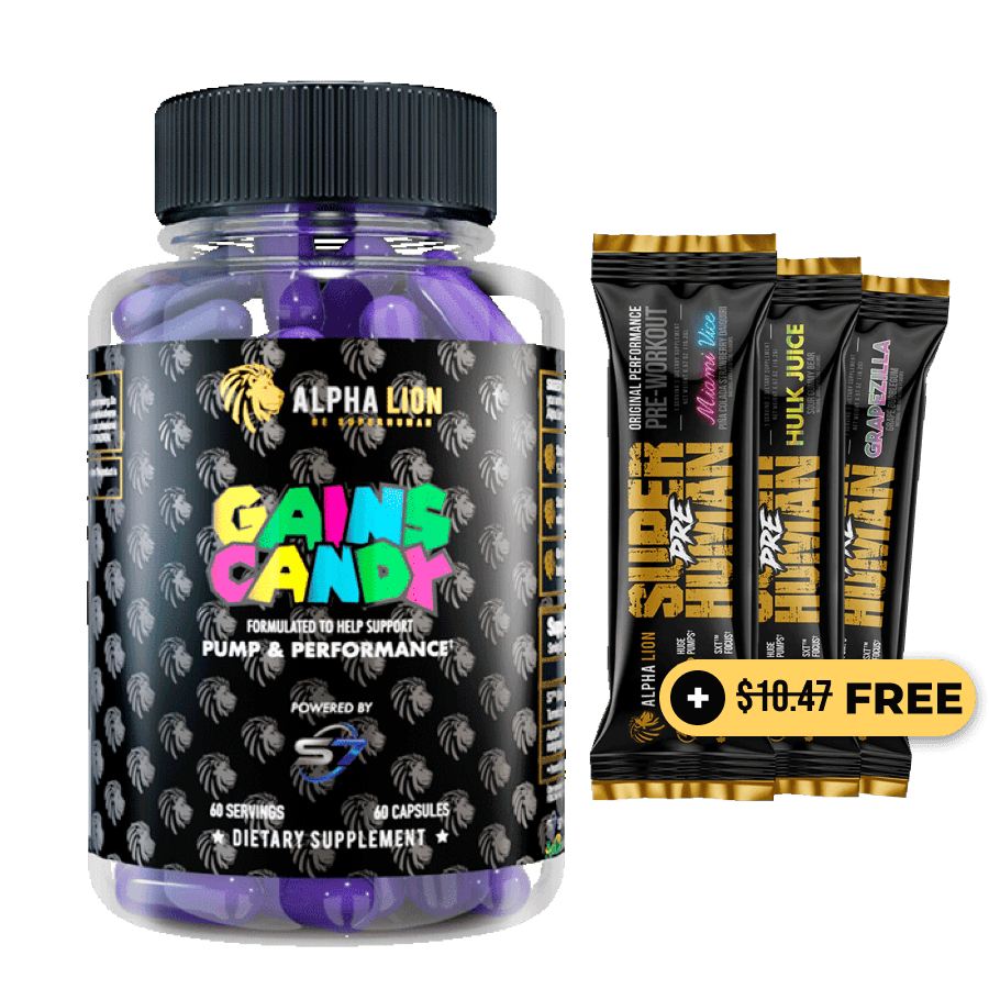 GAINS CANDY™ S7®  - Pump & Performance - 9 Alphalion