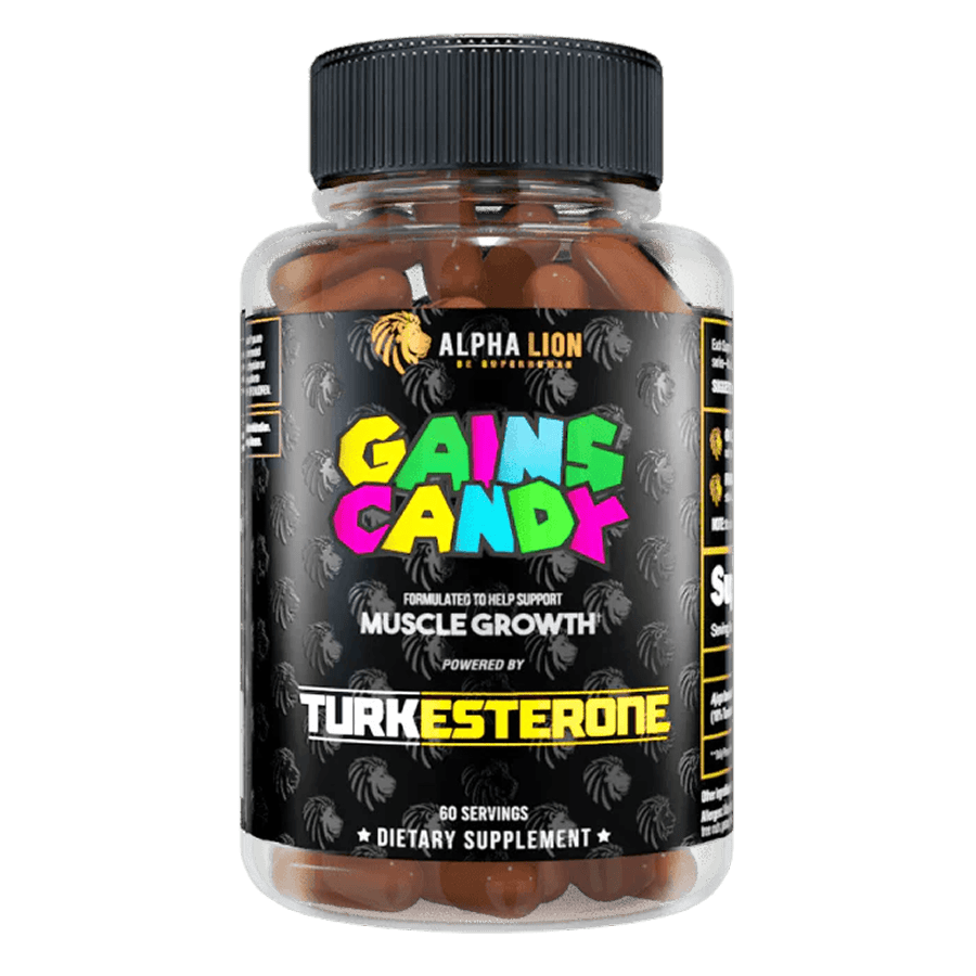 GAINS CANDY™ TURKESTERONE®  - More Muscle Strength and Size† - Alpha Lion