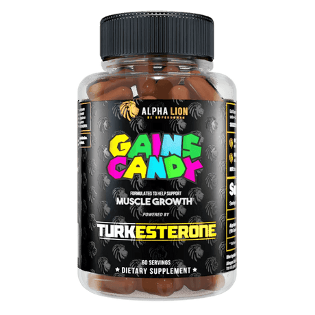 GAINS CANDY™ TURKESTERONE®  - More Muscle Strength and Size†