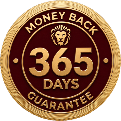 365-day money back guarantee