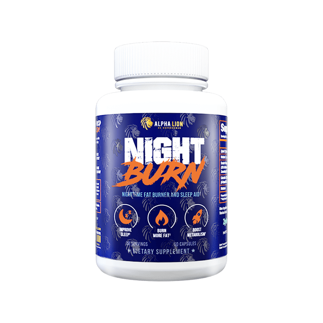 NIGHT BURN - Nighttime Fat Burner - 1 Alphalion