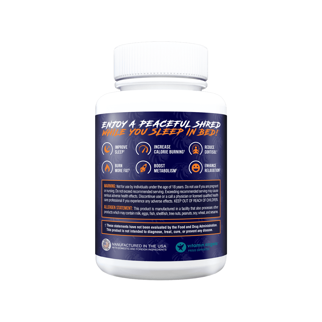 NIGHT BURN - Nighttime Fat Burner - 8 Alphalion