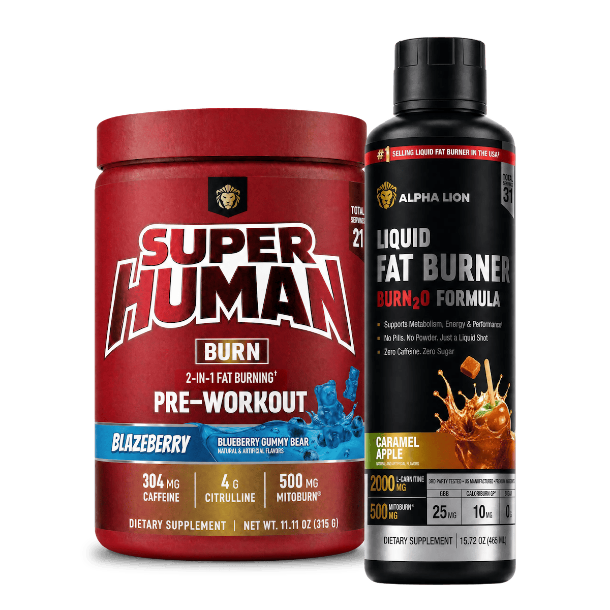 Stubborn Fat Loss Stack - 32 Alphalion