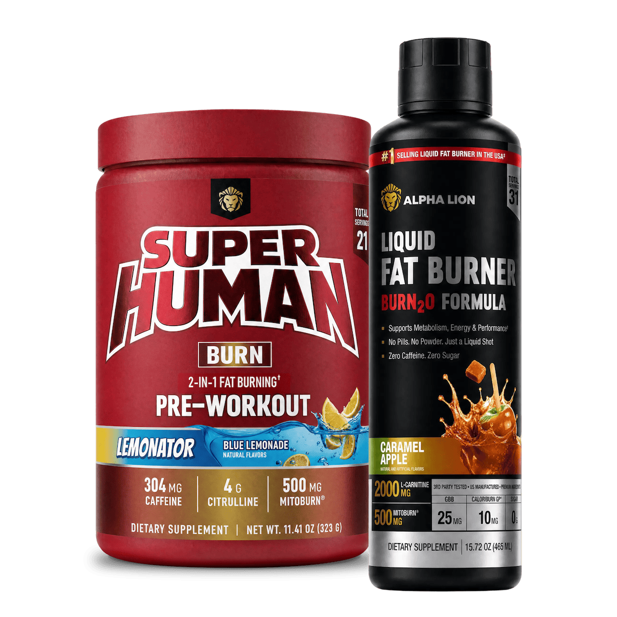 Stubborn Fat Loss Stack - 31 Alphalion