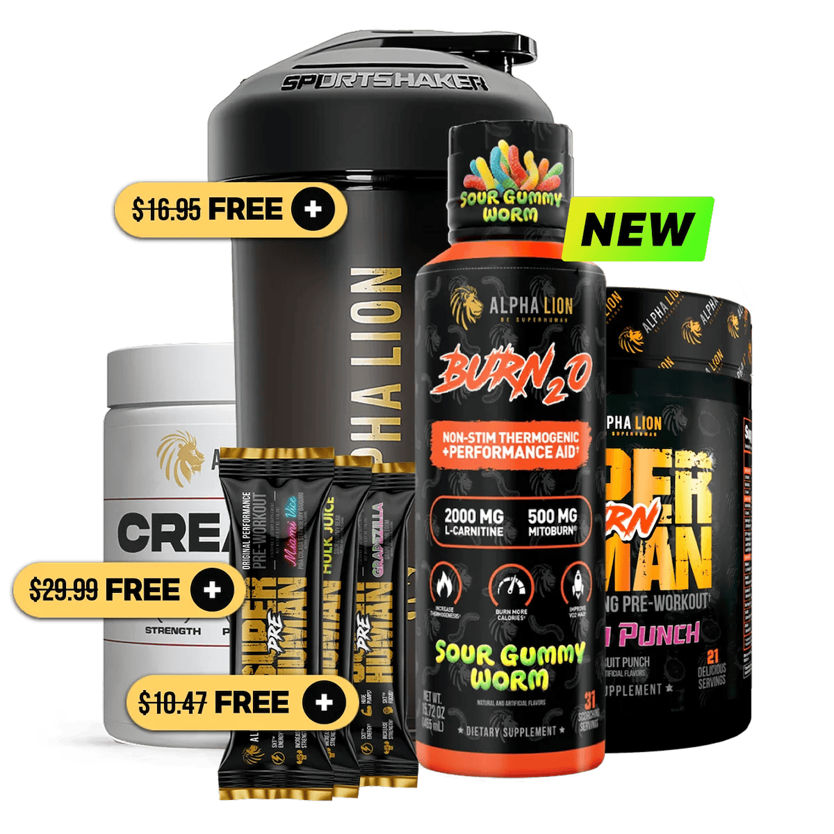 Stubborn Fat Loss Stack – Alpha Lion