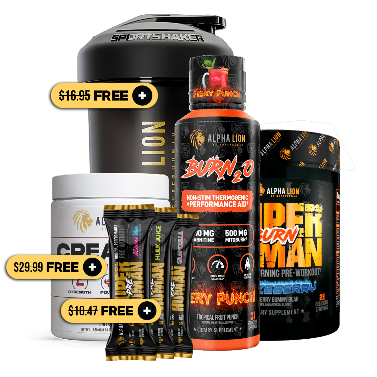 Stubborn Fat Loss Stack - Alpha Lion