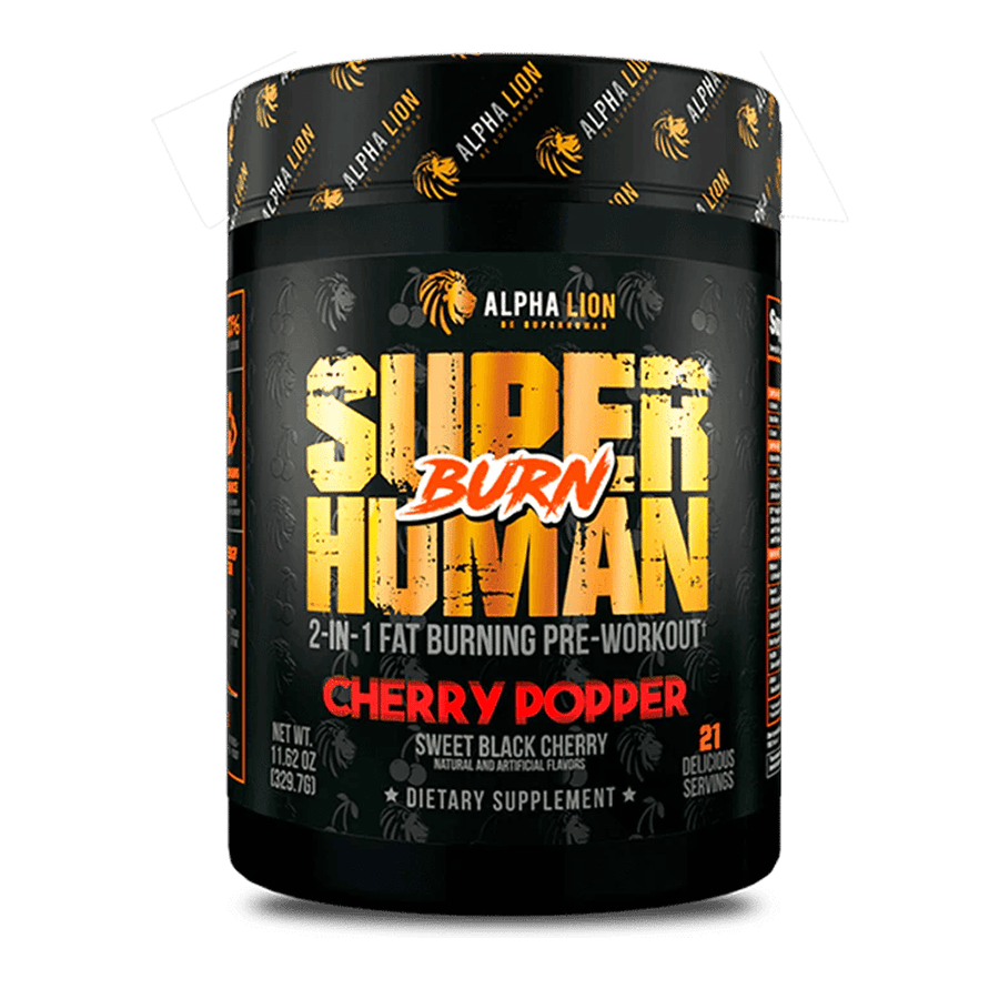 SUPERHUMAN® BURN - 2 in 1 Fat Burning Pre-Workout† - 10 Alphalion