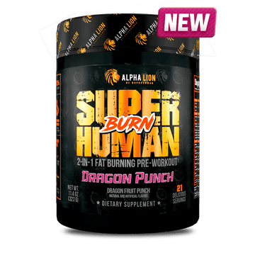 SUPERHUMAN® BURN - 2 in 1 Fat Burning Pre-Workout†}