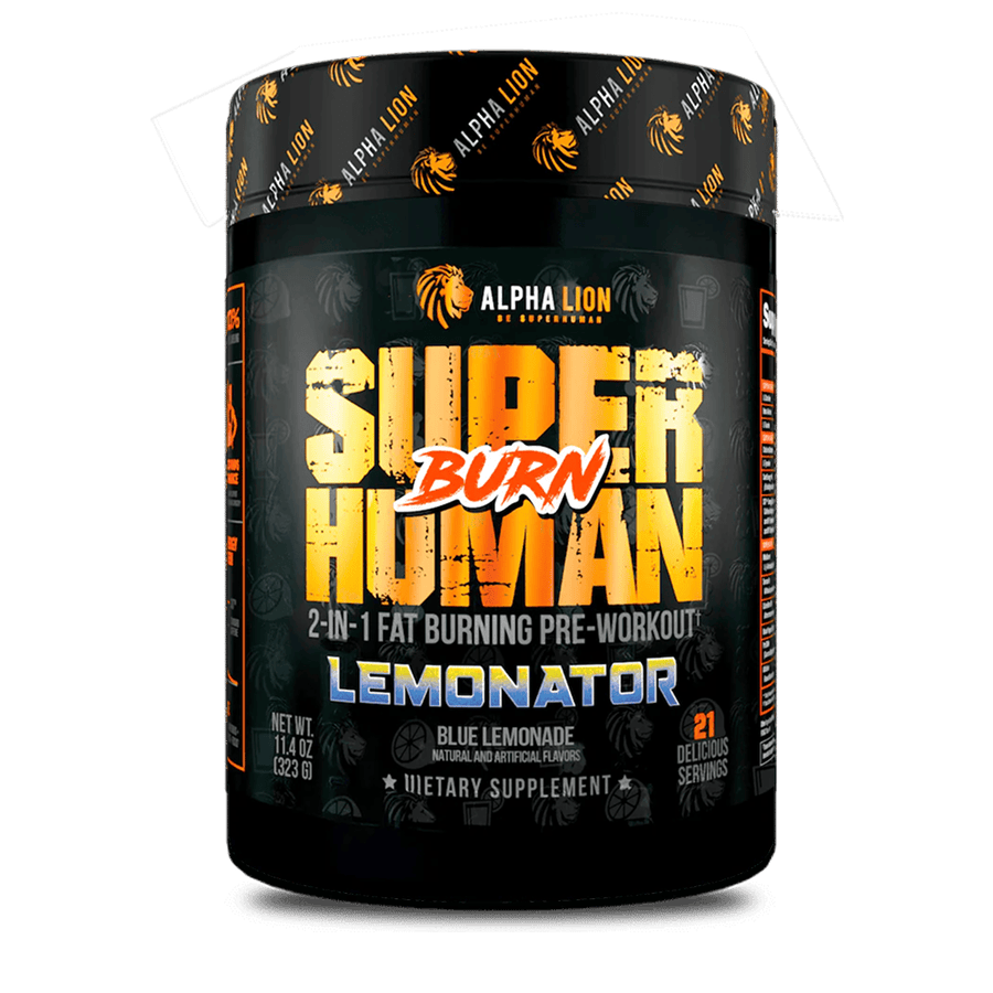 SUPERHUMAN® BURN - 2 in 1 Fat Burning Pre-Workout† - 7 Alphalion
