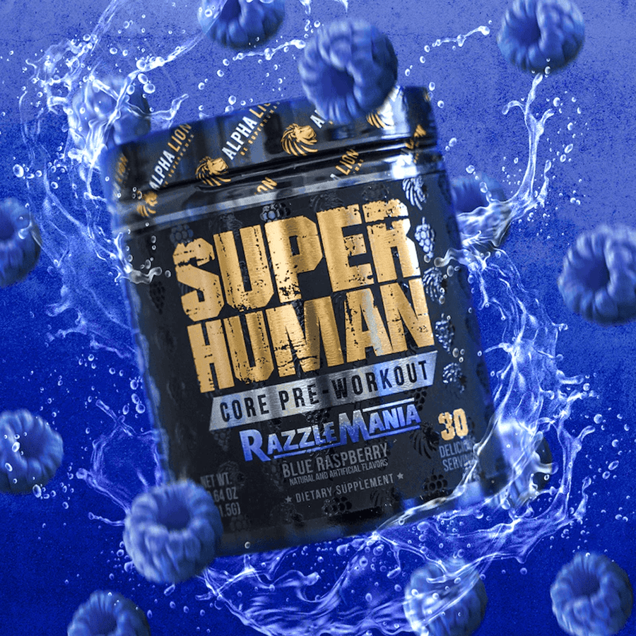 SUPERHUMAN® CORE - PRE-WORKOUT PERFORMANCE ESSENTIALS - 10 Alphalion