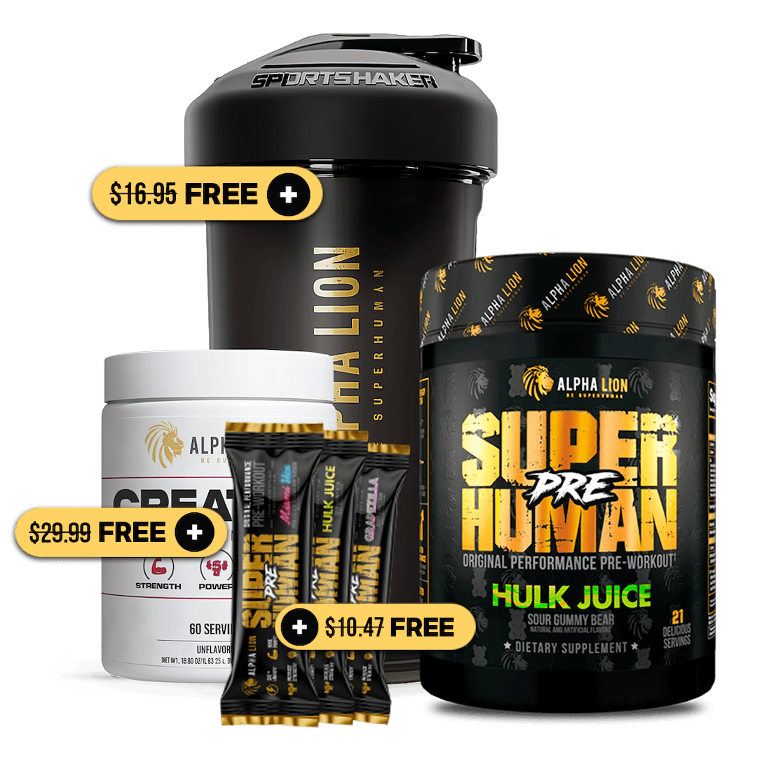 SUPERHUMAN® PRE-WORKOUT - Original Performance Pre-Workout† - 2 Alphalion