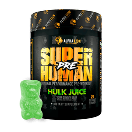SUPERHUMAN® PRE-WORKOUT - Original Performance Pre-Workout† - Alpha Lion