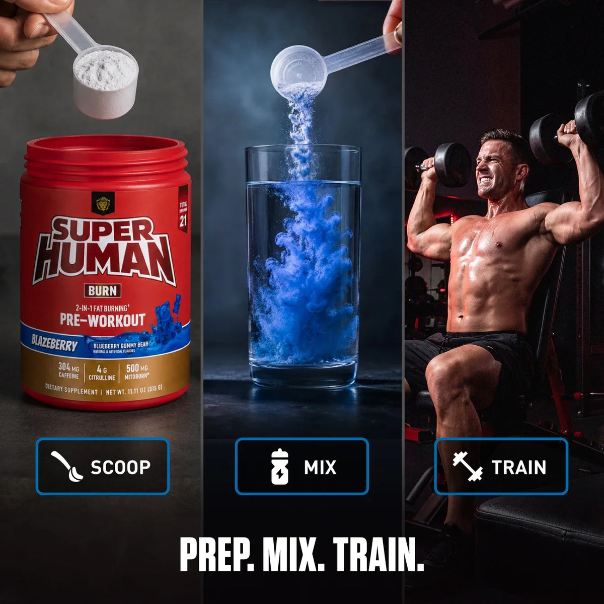 SUPERHUMAN® Burn - Alpha Lion