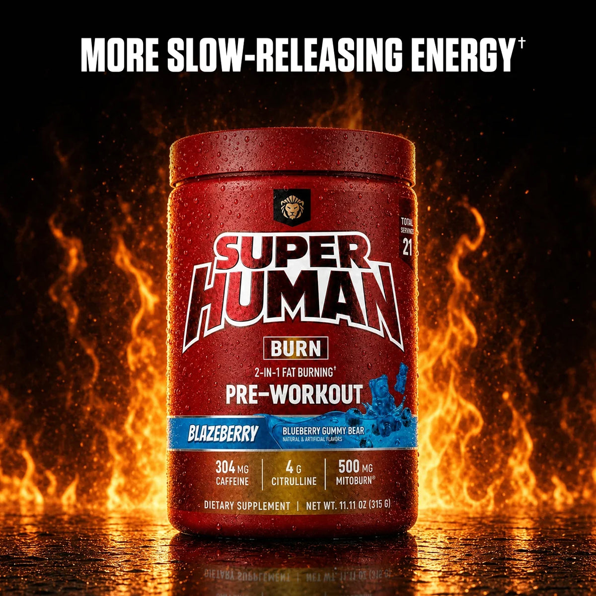 SUPERHUMAN® Burn - Alpha Lion