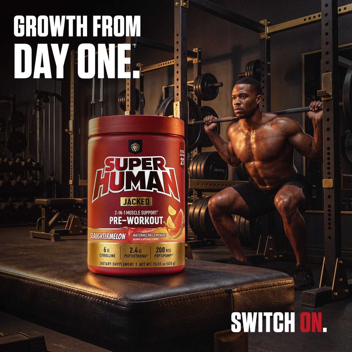 SUPERHUMAN® Jacked - Alpha Lion