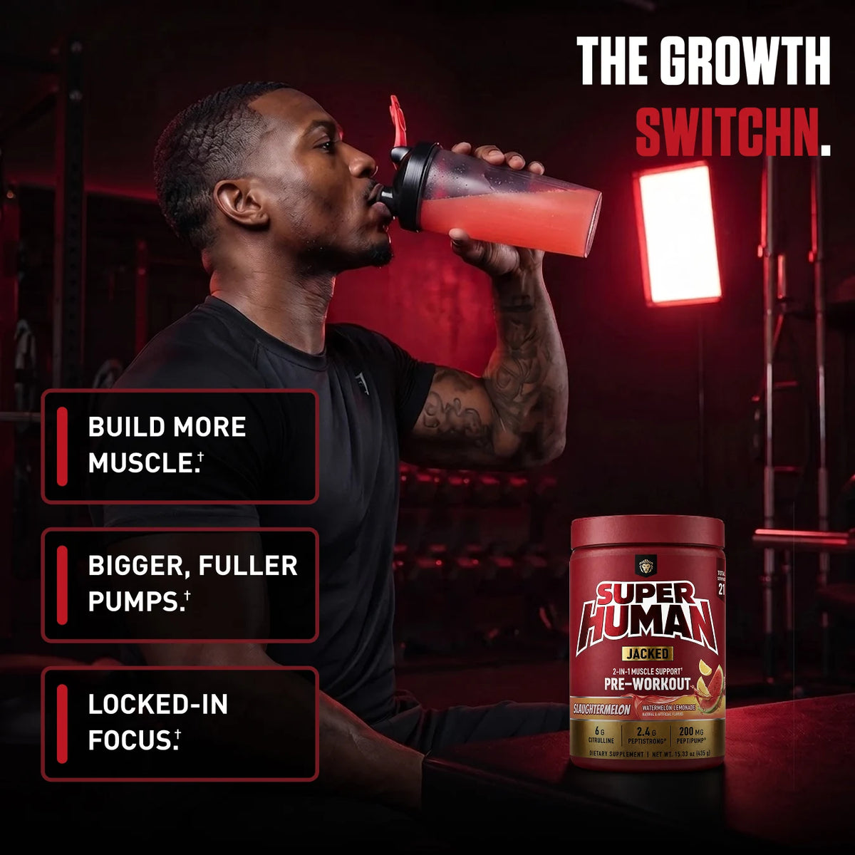 SUPERHUMAN® Jacked - Alpha Lion