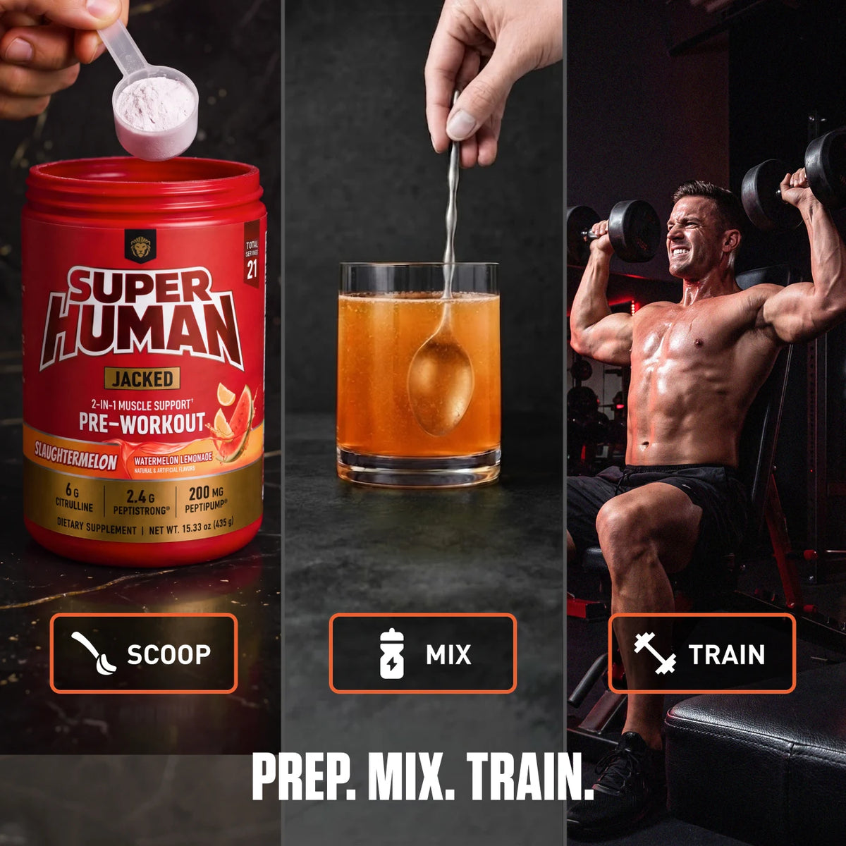 SUPERHUMAN® Jacked - Alpha Lion