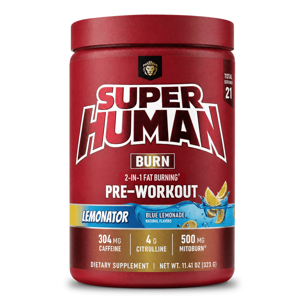 SUPERHUMAN® BURN - 2 in 1 Fat Burning Pre-Workout† ... - 4 Alphalion