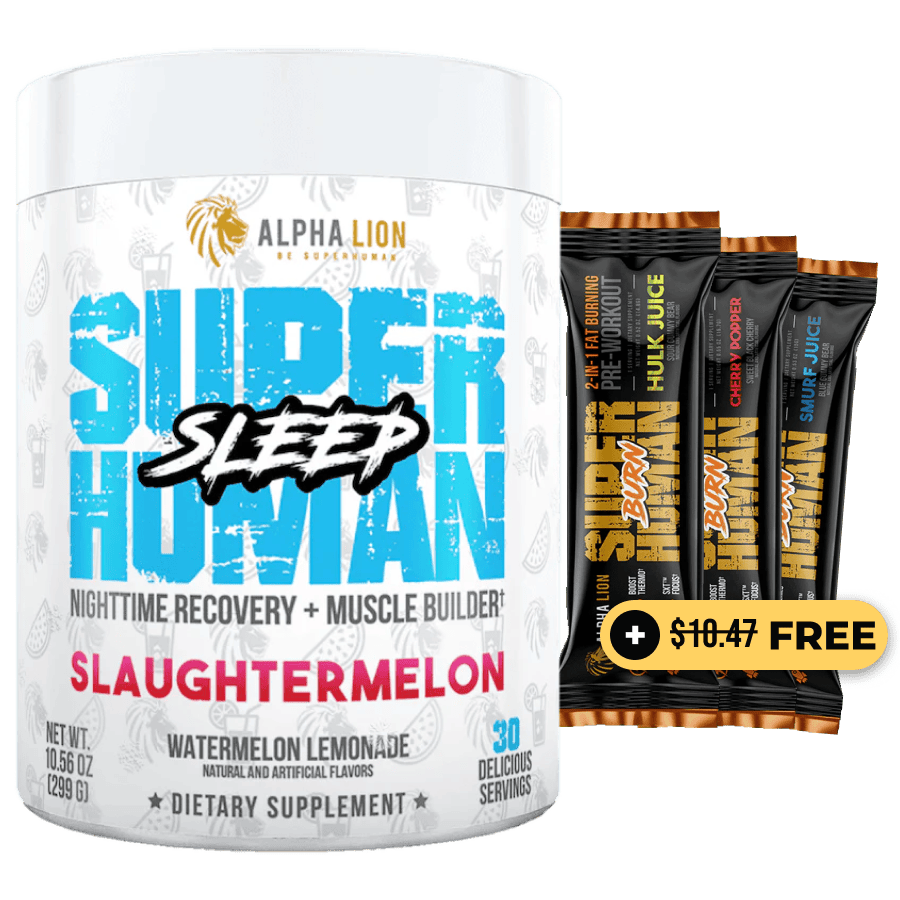 SUPERHUMAN SLEEP - PM Sleep Aid and Fat Burner† - 9 Alphalion