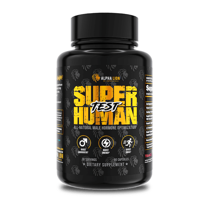 SUPERHUMAN® TEST - Natural Male Hormone Optimization - Alpha Lion